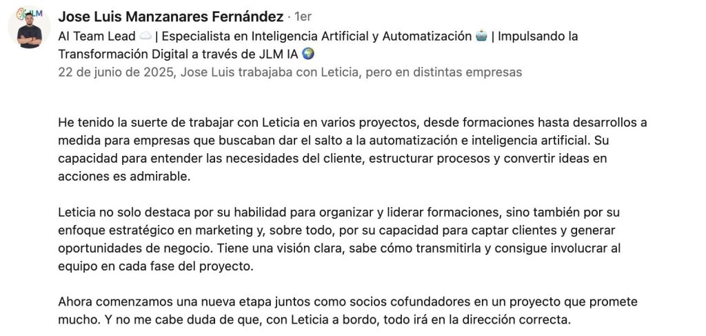 Leticia Rivera opiniones