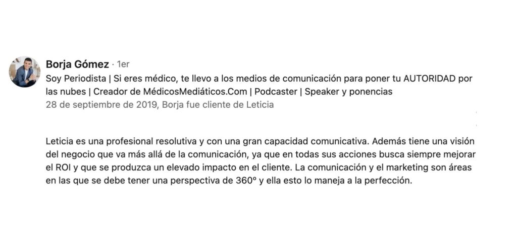 Leticia Rivera opiniones