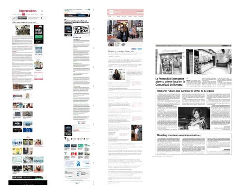 Apariciones en medios Leticia Rivera